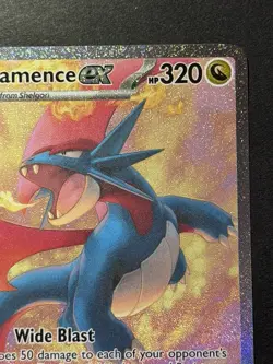 2025 Pokemon Scarlet & Violet Journey Together #187 Salamence ex SIR - Image 4