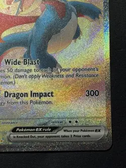 2025 Pokemon Scarlet & Violet Journey Together #187 Salamence ex SIR - Image 5