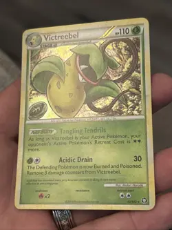 Pokemon TCG Victreebel Triumphant 12/102 HOLO Rare 2010- NM - Image 3
