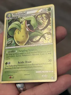 Pokemon TCG Victreebel Triumphant 12/102 HOLO Rare 2010- NM - Image 5