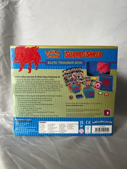 Pokemon Sword and Shield Base Set Elite Trainer Box ETB Pair Zacian & Zamazenta - Image 3