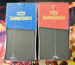 Pokemon Sword and Shield Base Set Elite Trainer Box ETB Pair Zacian & Zamazenta - Image 4