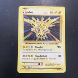 Zapdos 42/108 XY Evolutions Holo Pokemon Card - Image 1