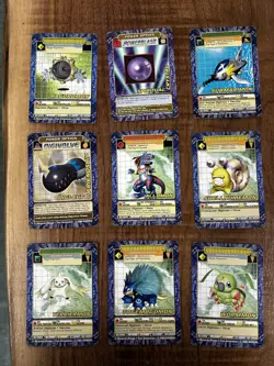 Vintage Digimon Card Lot (27 Cards) 2000-2001 Bandai | Champion, Rookie, Mega - Image 2