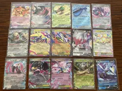 15 ALL ULTRA RARE Pokemon Cards Lot (Vs & ex) No Duplicates No Bulk Near Mint - Image 1
