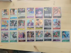 One Piece tcg 41 Cards Bulk Lot Collection Mixed ALL RARES/FOILS - Image 1