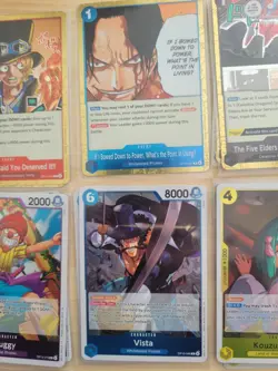 One Piece tcg 41 Cards Bulk Lot Collection Mixed ALL RARES/FOILS - Image 3