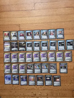 2001 STAR TREK VOYAGER CCG (41) CARD LOT by DECIPHER. Free Shipping. - Image 1