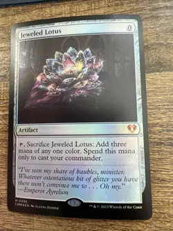 Near Mint x 1 Jeweled Lotus - Foil Commander Masters NM 0396 - Image 1