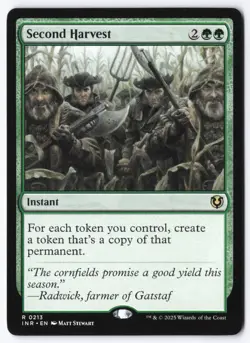 Second Harvest R Innistrad Remastered 213 NM - Image 1