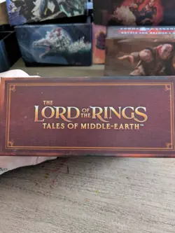 EMPTY!! Magic: The Gathering Deck Box Lord of the Rings Tales of middle earth - Image 1