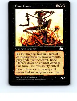 Bone Dancer # Rare Weatherlight MTG NP Near Mint or Better - Image 1