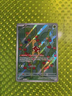 Shuckle 136/132 - Illustration Rare - Pack Fresh Mint - Mega Evolution - Pokemon - Image 1