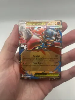 077/132 Mega Lucario ex Prize Pack Stamped Series 8 Pokemon TCG Mega Evolution - Image 3
