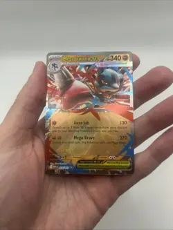 077/132 Mega Lucario ex Prize Pack Stamped Series 8 Pokemon TCG Mega Evolution - Image 4