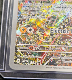 Pokemon TCG Magneton SVP 159 Special Rare Holo Promo NM - Image 3