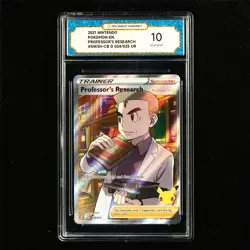 TQG 10 GEM MINT 2021 Pokemon ENG Professor's Research 024/025 UR - Image 2