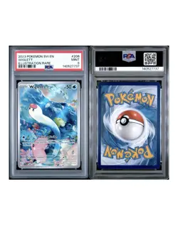 Wiglett Illustration Rare 2023 Pokemon Svi En #206 PSA 9 - Image 2