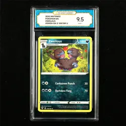 TQG 9.5 MINT+ 2020 Pokemon ENG Zweilous 109/189 U - Image 1