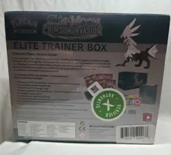 Authentic Pokemon Crimson Invasion Elite Trainer Box ETB Sun Moon Factory Sealed - Image 2