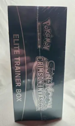 Authentic Pokemon Crimson Invasion Elite Trainer Box ETB Sun Moon Factory Sealed - Image 5
