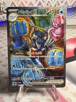 Pokemon TCG Prismatic Evolutions Palafin EX SIR- #151/131 - Image 1