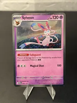 SWIRL Sylveon PRE 040/131 - Cosmos Holo - English - Pokemon TCG - Prismatic - Image 2