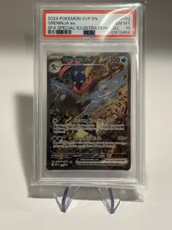 2024 POKEMON SVP EN-SV BLACK STAR PROMO #132 GRENINJA EX PSA 10 - Image 1