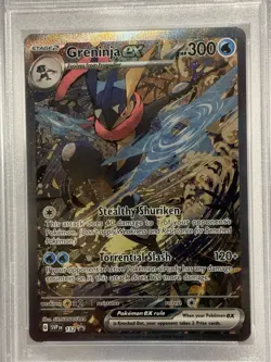 2024 POKEMON SVP EN-SV BLACK STAR PROMO #132 GRENINJA EX PSA 10 - Image 2