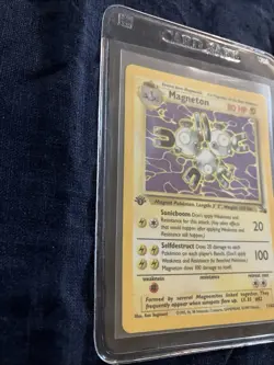 ⚡Magneton 11/62 Fossil Holo 1st Ed 1999 Lp/mp Single Pokemon TCG - Image 2