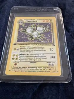 ⚡Magneton 11/62 Fossil Holo 1st Ed 1999 Lp/mp Single Pokemon TCG - Image 3