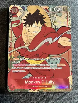 Monkey.D.Luffy (English Version 1st Anniversary Set) ST10-006 One Piece Promo - Image 1