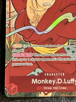 Monkey.D.Luffy (English Version 1st Anniversary Set) ST10-006 One Piece Promo - Image 3