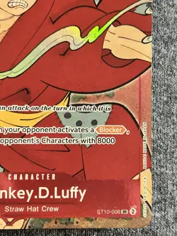 Monkey.D.Luffy (English Version 1st Anniversary Set) ST10-006 One Piece Promo - Image 4