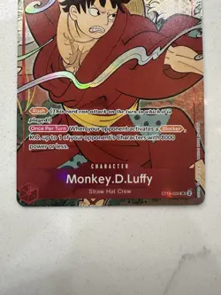 Monkey.D.Luffy (English Version 1st Anniversary Set) ST10-006 One Piece - Image 3
