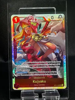 Kujyaku OP11-004 SR - A Fist of Divine Speed - One Piece TCG - English - Image 1