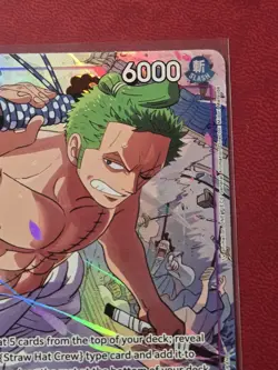 Zoro-Juurou One Piece ST18-004 Treasure Rare English NM - Image 3