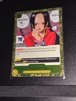 OP14-118 - You'll Frighten Me... ♡ (R) - One Piece TCG - Image 1