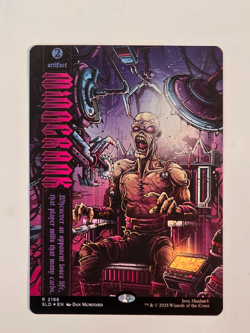 Mindcrank (Rainbow Foil) Secret Lair Drop R2186 Iron Maiden Magic the Gathering - Image 1