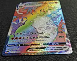 Pokemon TCG Champions Path Rainbow Charizard VMAX Secret Rare Card 74/73 NM/M - Image 2