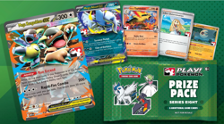 Pokemon TCG Play Prize Pack Series 8 Cosmos Holo + Non-Holo + EX NM/M - Image 1