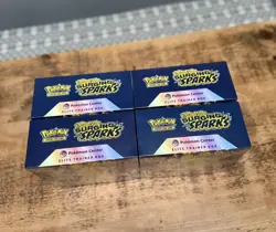 Pokemon Surging Sparks Elite Trainer Box ETB Pokemon Centre New/Sealed X4 Bundle - Image 4