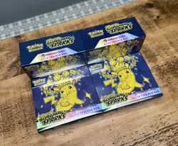 Pokemon Surging Sparks Elite Trainer Box ETB Pokemon Centre New/Sealed X4 Bundle - Image 5