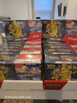 Pokemon TCG Surging Sparks ETB & Booster Bundle Combo x 1 - Costco Exclusive - Image 3