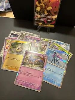Pokemon TCG Mega Lopunny EX 115/94 ME2 Phantasmal Flames Ultra Rare + 10 Cards - Image 4
