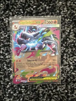 Mega Charizard x Ex 013/094 Phantasmal Flames Near Mint Condition. Pokemon Card - Image 1