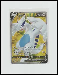 SWSH12: Silver Tempest #185/195 Lugia V (Full Art) Holo NM Pokemon Card - Image 1