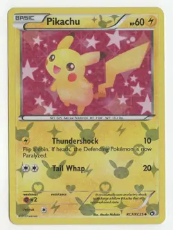 Pikachu Legendary Treasures RC7/RC25 Radiant Collection Holo Rare Pokemon Card - Image 1