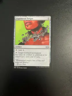 Magic The Gathering TM Liquimetal Torque 228/303 U | 1 card L12 - Image 1