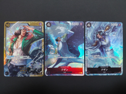 One Piece Card Aokiji Kuzan OP02-121 OP02-096 Original SR Alt Secret Art - Image 2